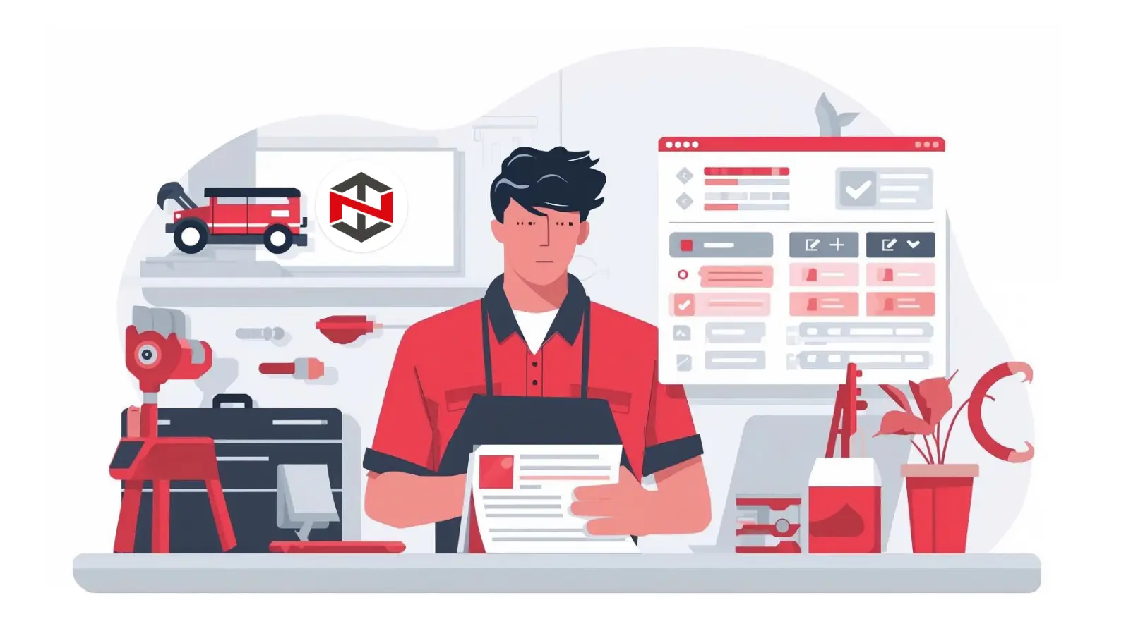 TTN Garage App - Job Card Management