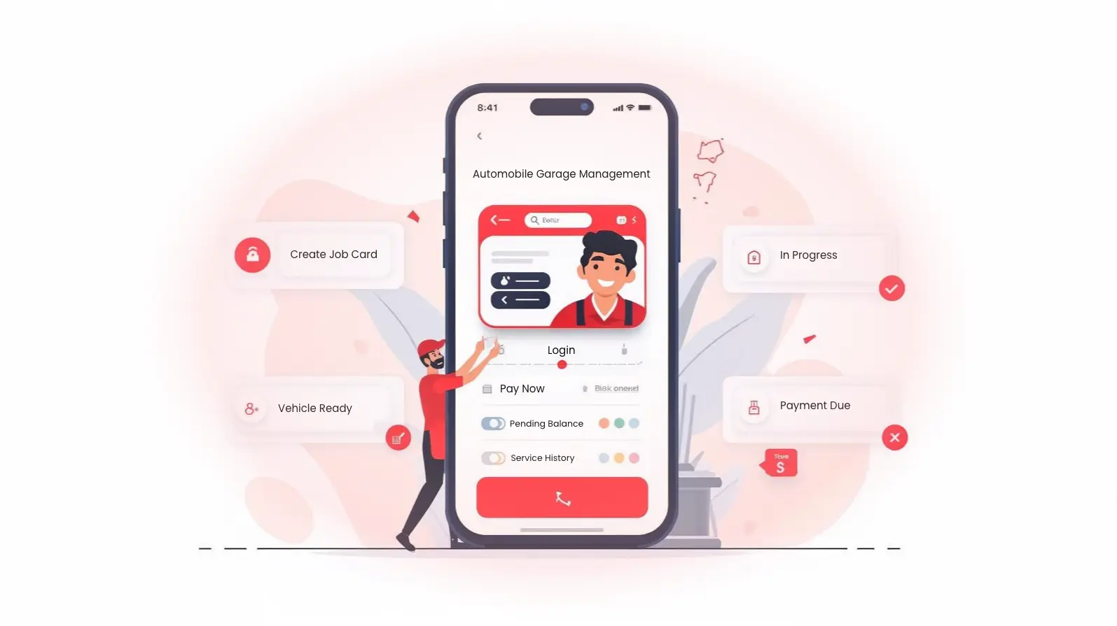 TTN Garage App - GST Billing Invoice